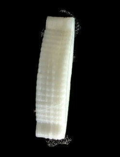 White thumb latch from front